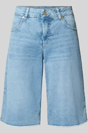Mac Baggy Fit Jeansbermudas mit Eingrifftaschen Modell 