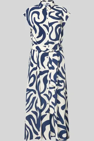 MANGO Hemdblusenkleid mit Kappärmeln Modell 