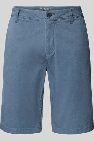 TOM TAILOR Slim Fit Bermudas aus Baumwoll-Mix in , Größe 30