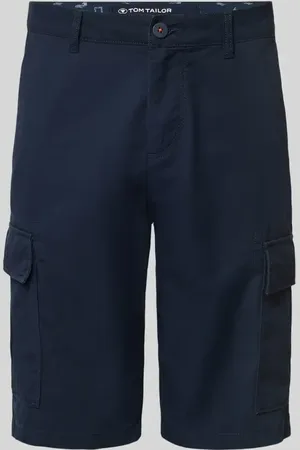 TOM TAILOR Regular Fit Cargoshorts aus reiner Baumwolle in , Größe 30