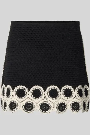 MANGO Minirock mit Stitching-Details Modell 