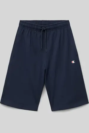 Champion Regular Fit Sweatshorts mit Logo-Print in , Größe 128