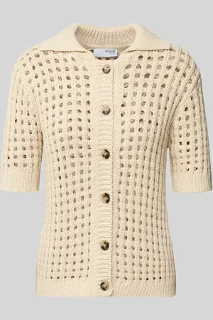 SELECTED Cardigan mit 1/2-Arm Modell 