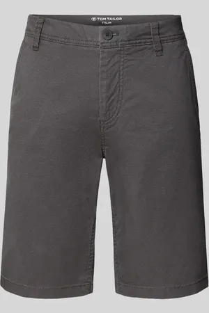 TOM TAILOR Slim Fit Bermudas aus Baumwoll-Mix in , Größe 30