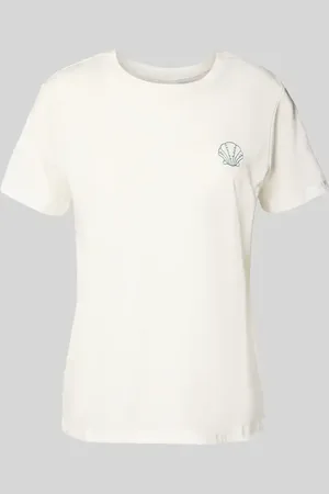 Ichi T-Shirt mit Motiv-Stitching Modell 
