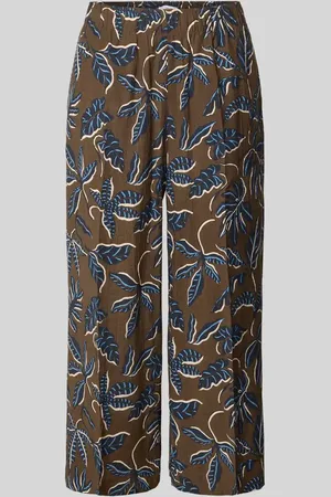 MANGO Straight Leg Stoffhose mit elastischem Bund Modell 