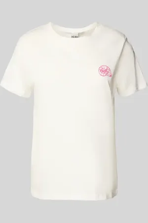 Ichi T-Shirt mit Motiv-Stitching Modell 