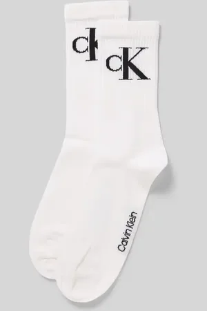 Calvin Klein Socken mit Label-Print im 2er-Pack in , Größe 35-38