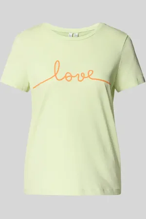VERO MODA Regular Fit T-Shirt aus reiner Baumwolle Modell 