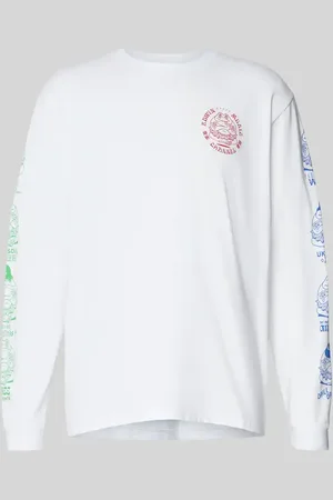 Edwin Longsleeve mit Label-Prints Modell 