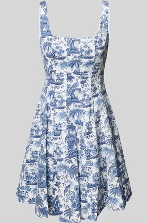 Staud Minikleid mit Karree-Ausschnitt Modell 