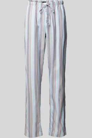 Hanro Pyjama-Hose mit Streifenmuster Modell 