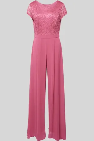 Vera Mont Jumpsuit mit Spitzenbesatz in , Größe 42