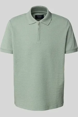 McNeal Poloshirt mit kurzem Reißverschluss in , Größe L