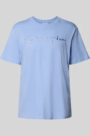 Champion T-Shirt mit Label-Stitching Modell 