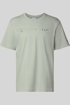 Champion T-Shirt mit Label-Stitching Modell 