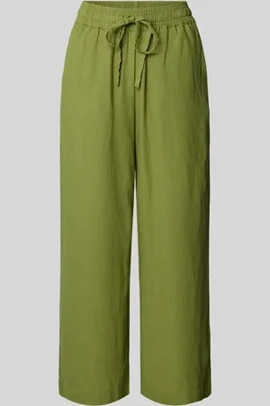 soyaconcept Straight Leg Leinenhose mit Tunnelzug Modell 
