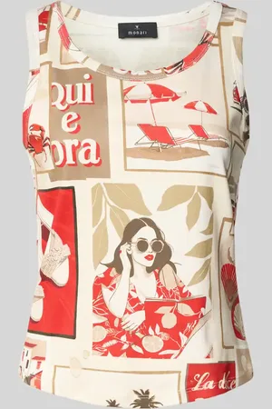 monari Top mit Motiv-Prints in , Größe 34