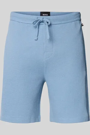 HUGO BOSS Regular Fit Sweatshorts mit Strukturmuster Modell 
