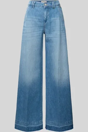 Gang Wide Fit Jeans mit offenem Saum Modell 