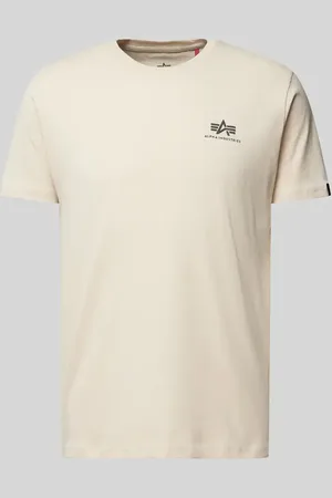 Alpha Industries T-Shirt mit Label-Print Modell 