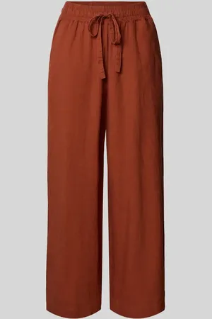 soyaconcept Straight Leg Leinenhose mit Tunnelzug Modell 