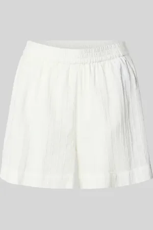 Pieces® Regular Fit Shorts aus reiner Baumwolle Modell 