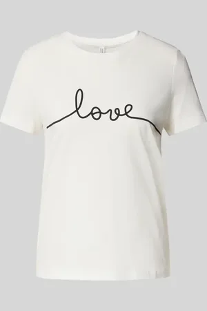 VERO MODA Regular Fit T-Shirt aus reiner Baumwolle Modell 