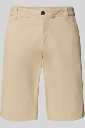TOM TAILOR Slim Fit Bermudas aus Baumwoll-Mix in , Größe 30
