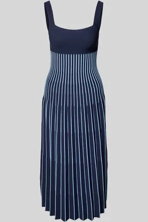 Staud Midikleid mit Plisseefalten Modell 