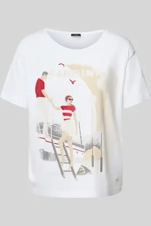 monari T-Shirt mit Rundhalsausschnitt in , Größe 34