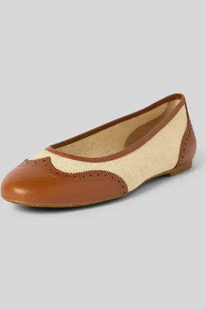 Ralph Lauren Ballerinas mit glatter Sohle Modell 
