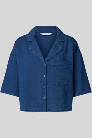 MANGO Bluse mit Reverskragen Modell 