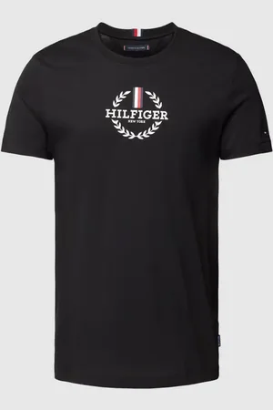 Tommy Hilfiger Slim Fit T-Shirt mit Rundhalsausschnitt in , Größe L