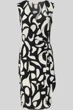 Vera Mont Knielanges Cocktailkleid in Wickel-Optik in , Größe 36