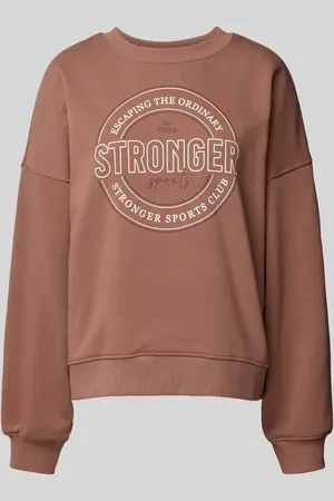 Stronger Relaxed Fit Sweatshirt mit überschnittenen Schultern in , Größe L
