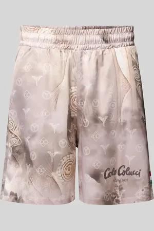 Carlo Colucci Oversized Shorts mit elastischem Bund in , Größe L