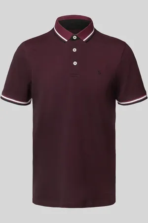 JACK & JONES Slim Fit Poloshirt mit Logo-Stitching Modell 