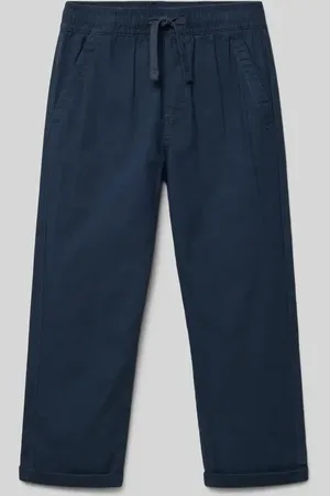 MANGO Regular Fit Leinenhose mit Tunnelzug Modell 