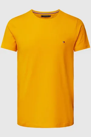 Tommy Hilfiger Slim Fit T-Shirt mit Logo-Stitching in , Größe XXXL