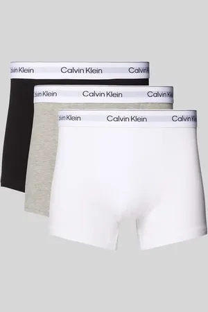 Calvin Klein Pants mit elastischem Logo-Bund im 3er-Pack in , Größe L