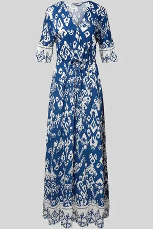 B YOUNG Maxikleid mit V-Ausschnitt Modell 