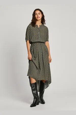 Pepe Jeans Kleid midi blumenmuster