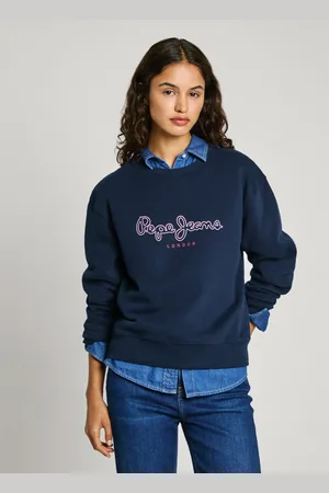 Pepe Jeans Pullover rundausschnitt logo
