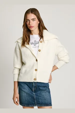 Pepe Jeans Cardigan strick polo-ausschnitt