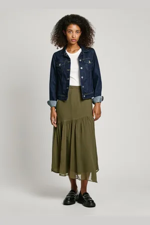 Pepe Jeans Rock lang chiffon