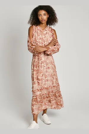 Pepe Jeans Kleid lang blumenmuster