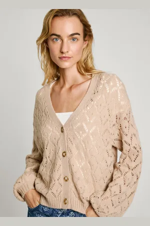 Pepe Jeans Cardigan strick durchbrochen