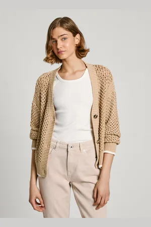 Pepe Jeans Cardigan strick durchbrochen