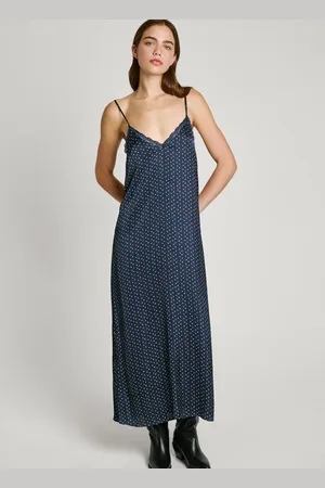 Pepe Jeans Kleid lang satin